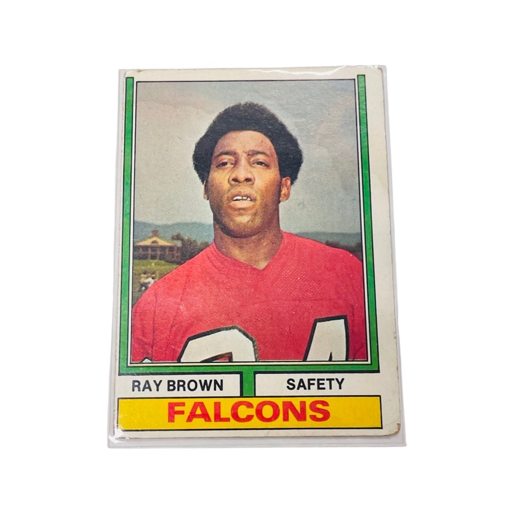 1974 TOPPS - #514 Ray Brown, Atlanta Falcons